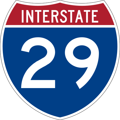 I-29 interstate highway logo